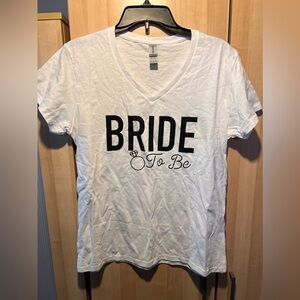 Wedding Bride To Be Shirt Size L